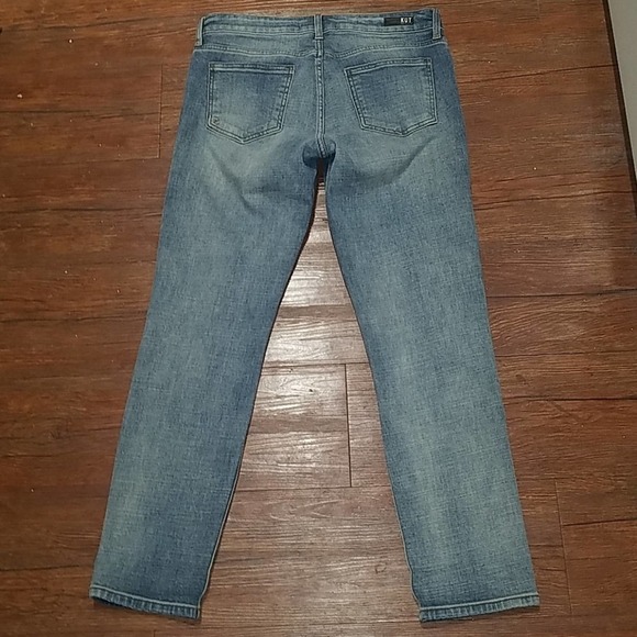 KUT from the Kloth boyfriend sz 8 distressed jeans - Picture 4 of 5